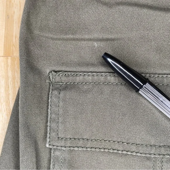 Matty M Cargo Vest - Olive Green - Picture 10 of 10